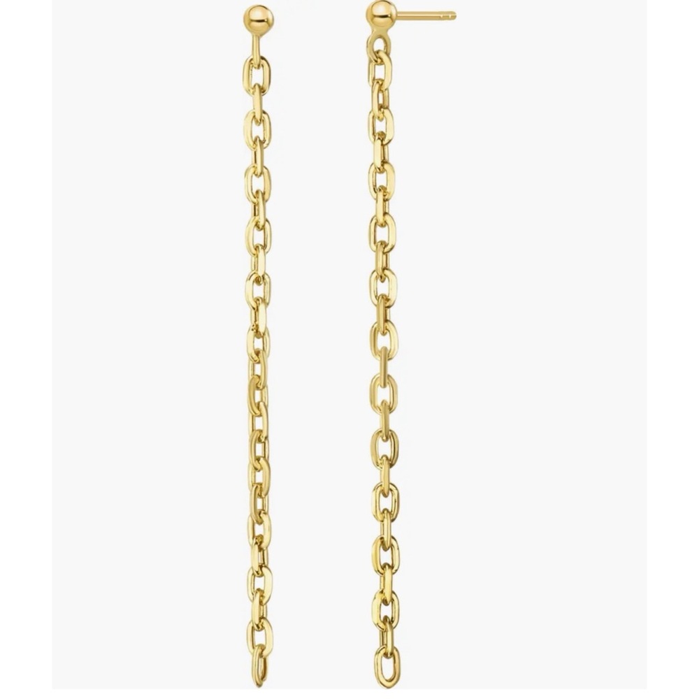 Gold Chain Earrings